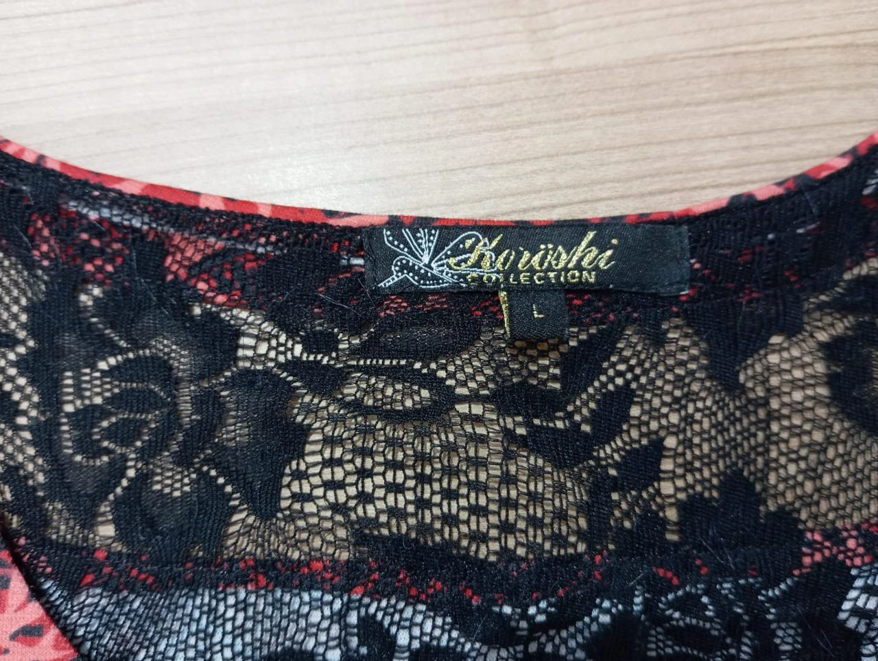 Vestido negro y rojo – photo 5